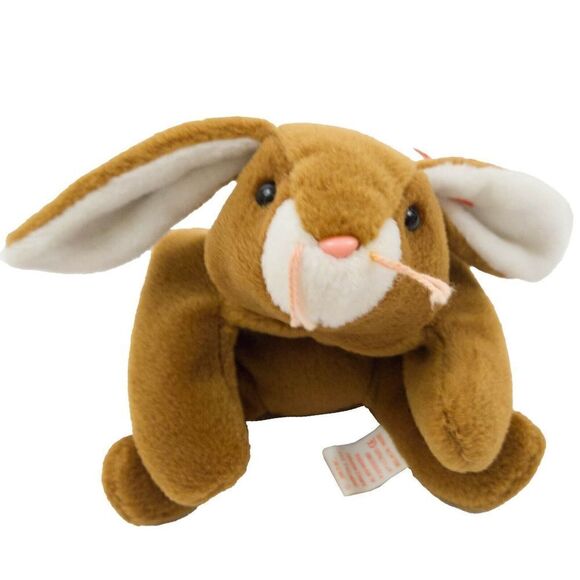 4th Generation Tag, Retired, Ty Ears (tan bunny) - Picture 2 of 6
